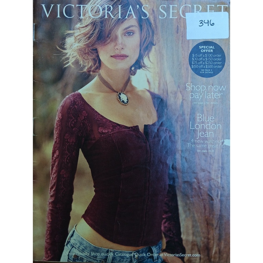 Victoria's Secret Fall Casual 2002 Vol. 1 Laid-Back Seduction Aurelie Claudel